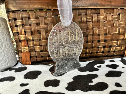 Let It Snow Snow Globe