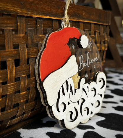 Santa Believe Ornament