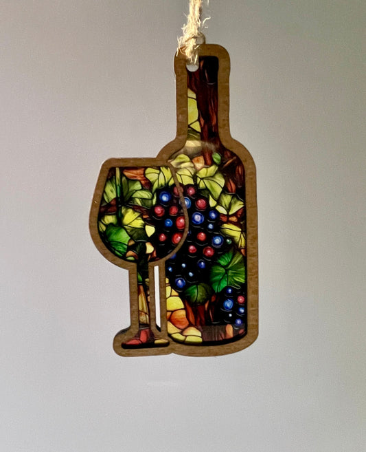 Wine Suncatcher