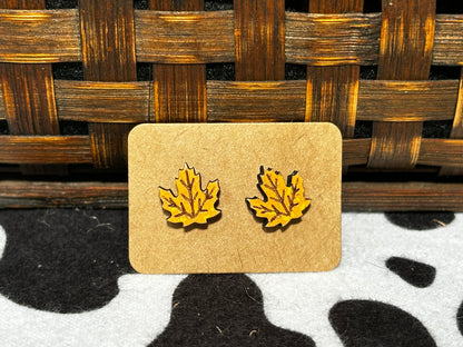 Foliage Leaf Studs