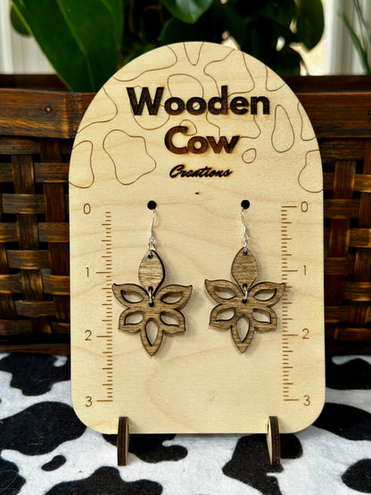 Rustic Lotus Dangles