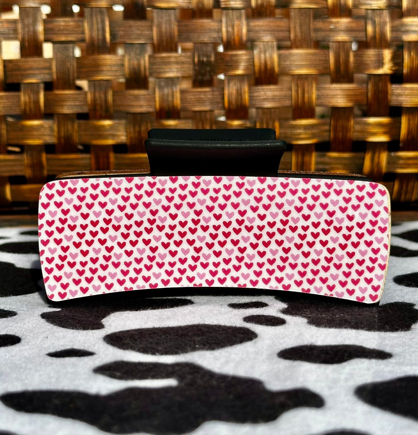 Mini Hearts Hair Clip