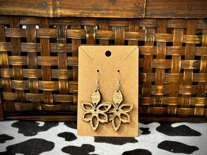 Rustic Lotus Dangles
