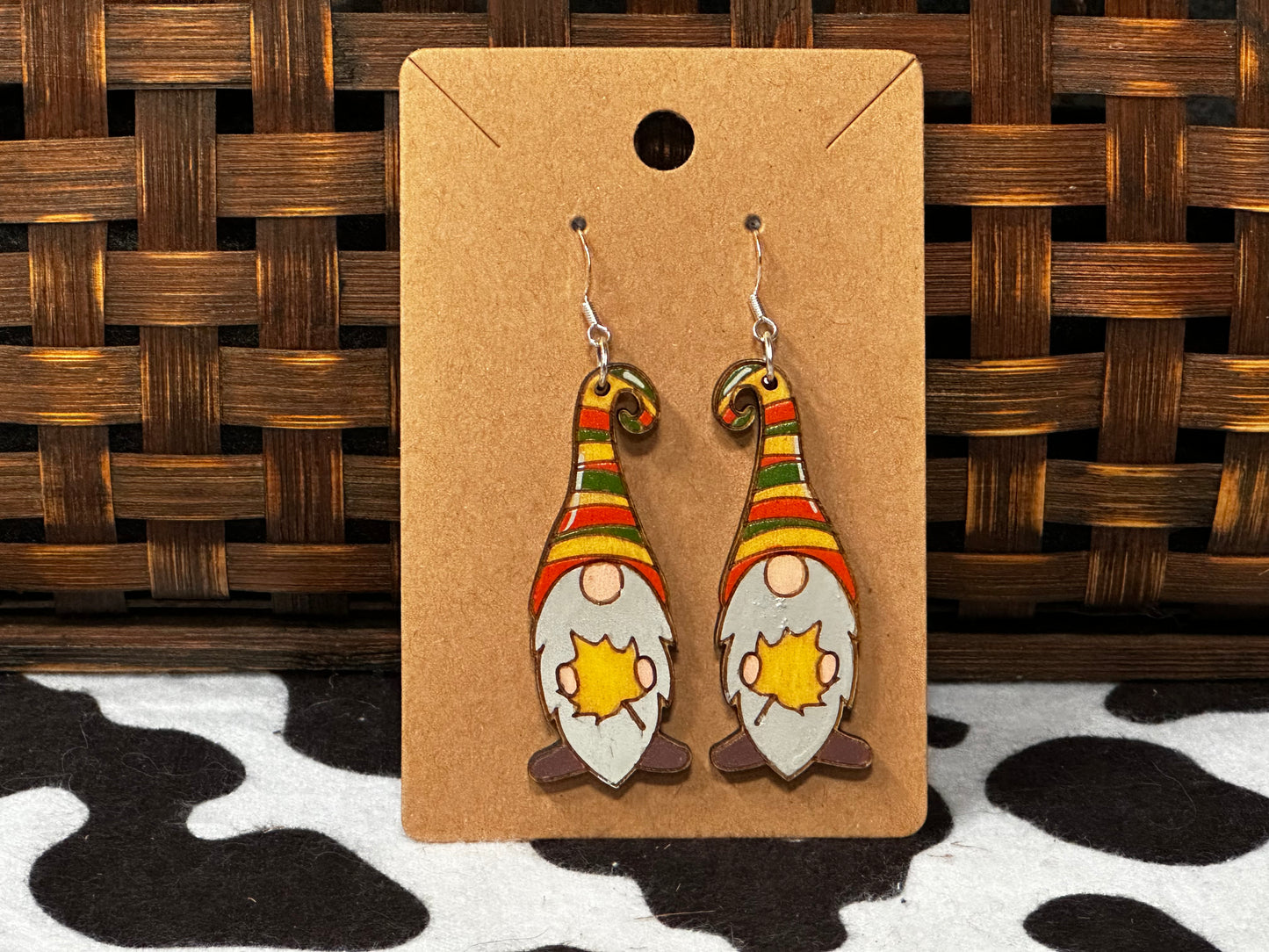 Fall Gnome Dangles