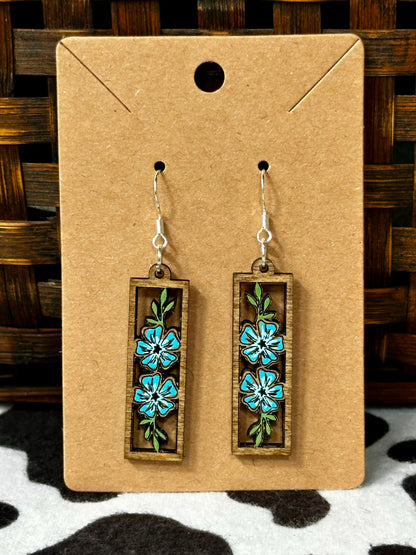 Hawaiian Floral Dangle