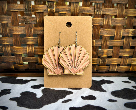 Scallop Shell Dangle