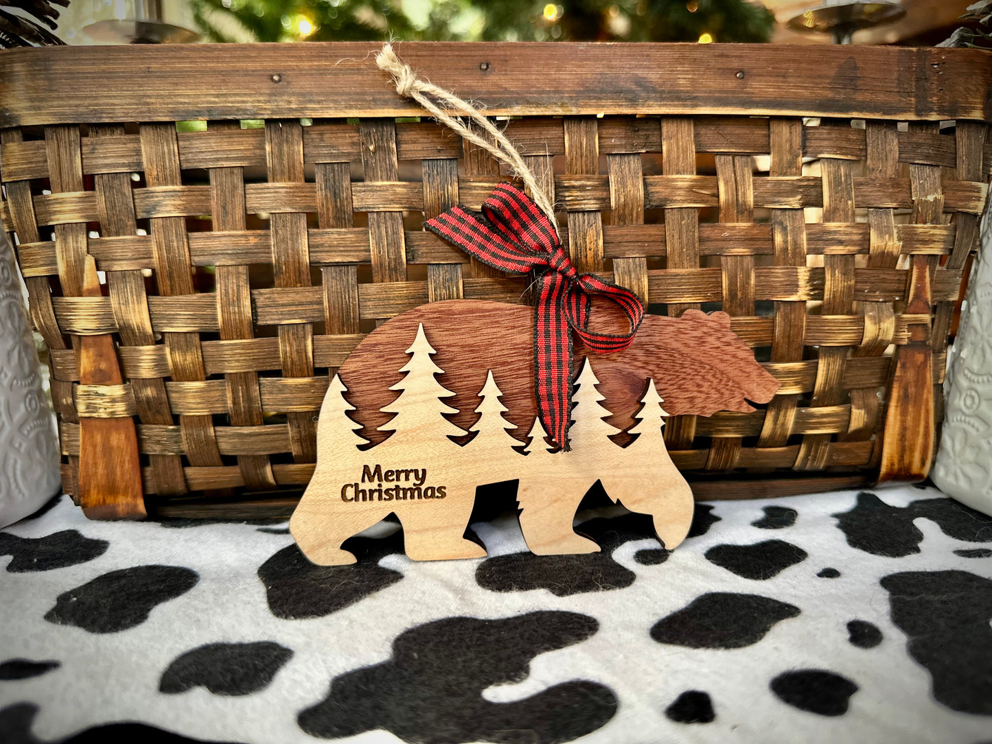 Christmas Bear Ornament