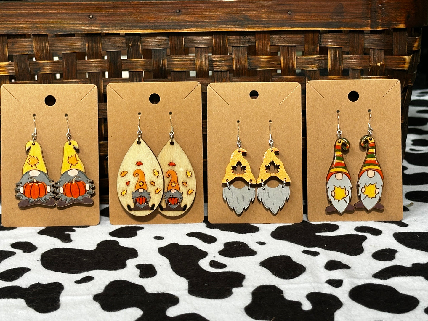 Fall Gnome Dangles