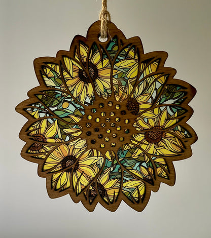 Sunflower Sun-catcher