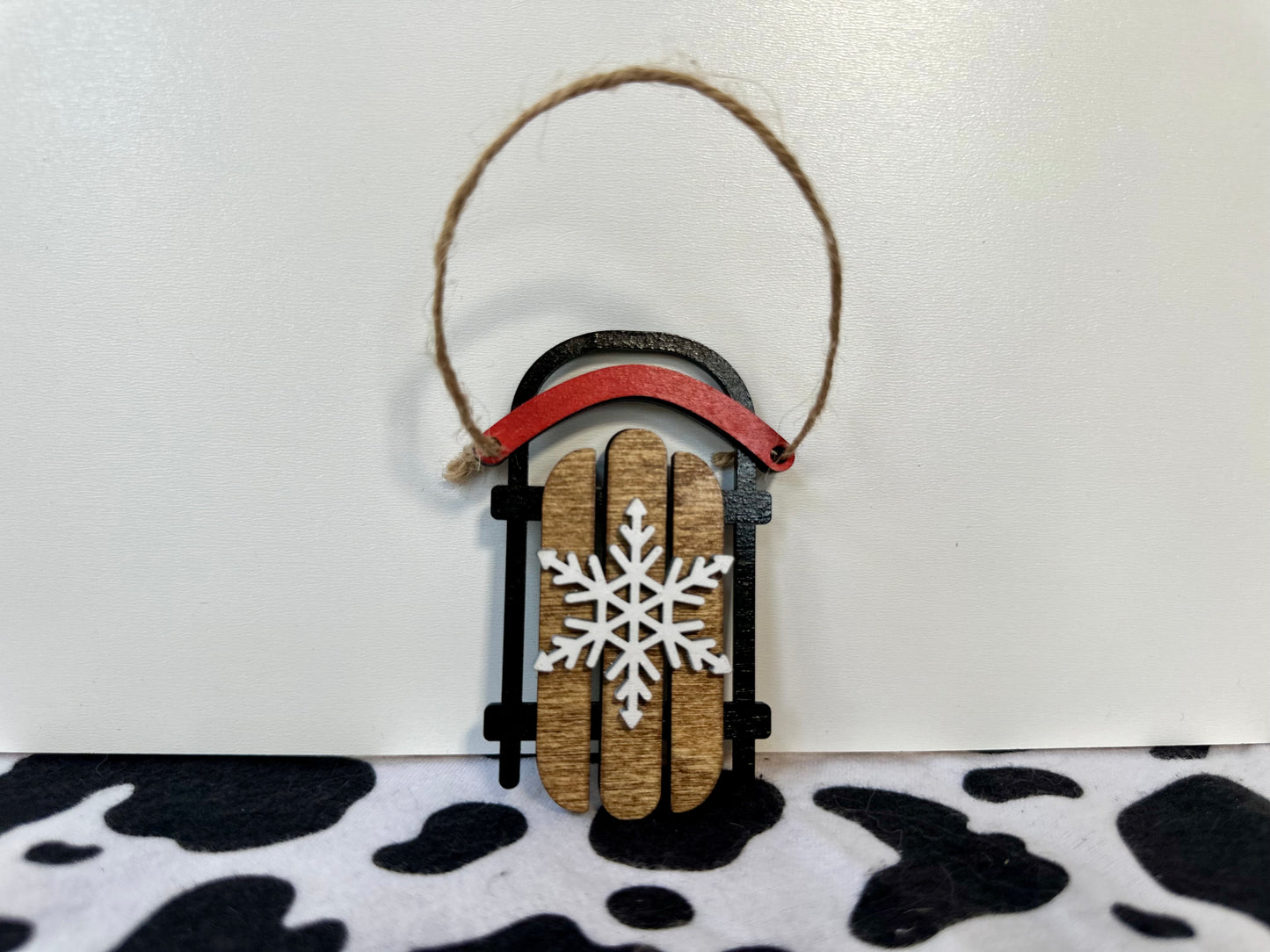 Flexible Flyer Sled Ornament