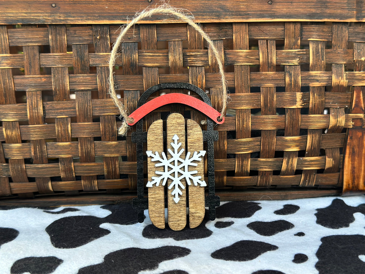 Flexible Flyer Sled Ornament