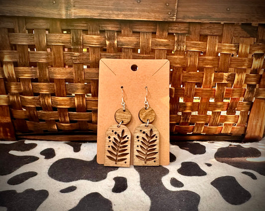 Leaf Cut-Outs Stained