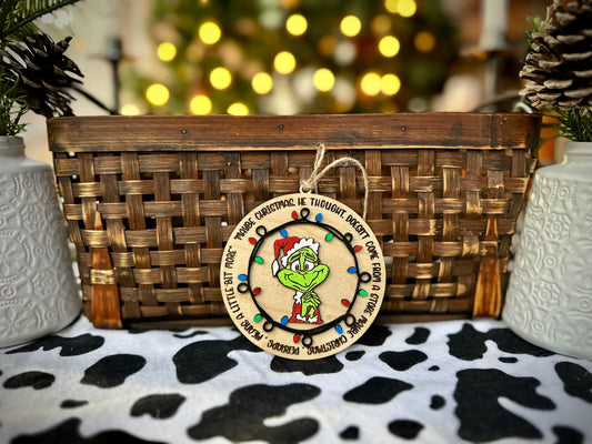 Grinch Ornament