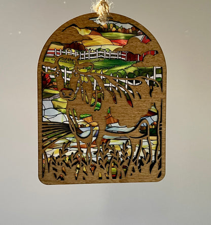 Cow Arch Sun Catcher