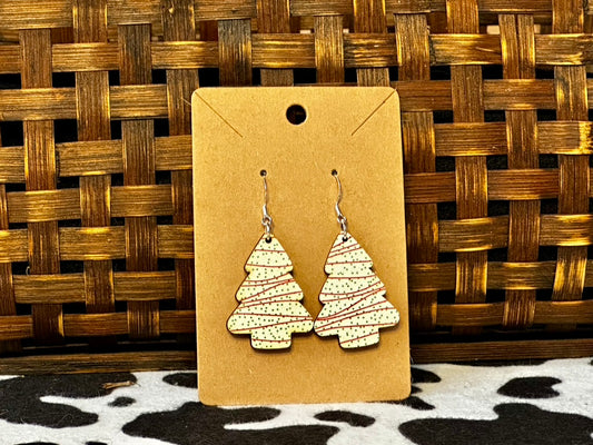 Christmas Tree Cake Dangles