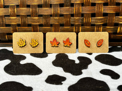 Foliage Leaf Studs