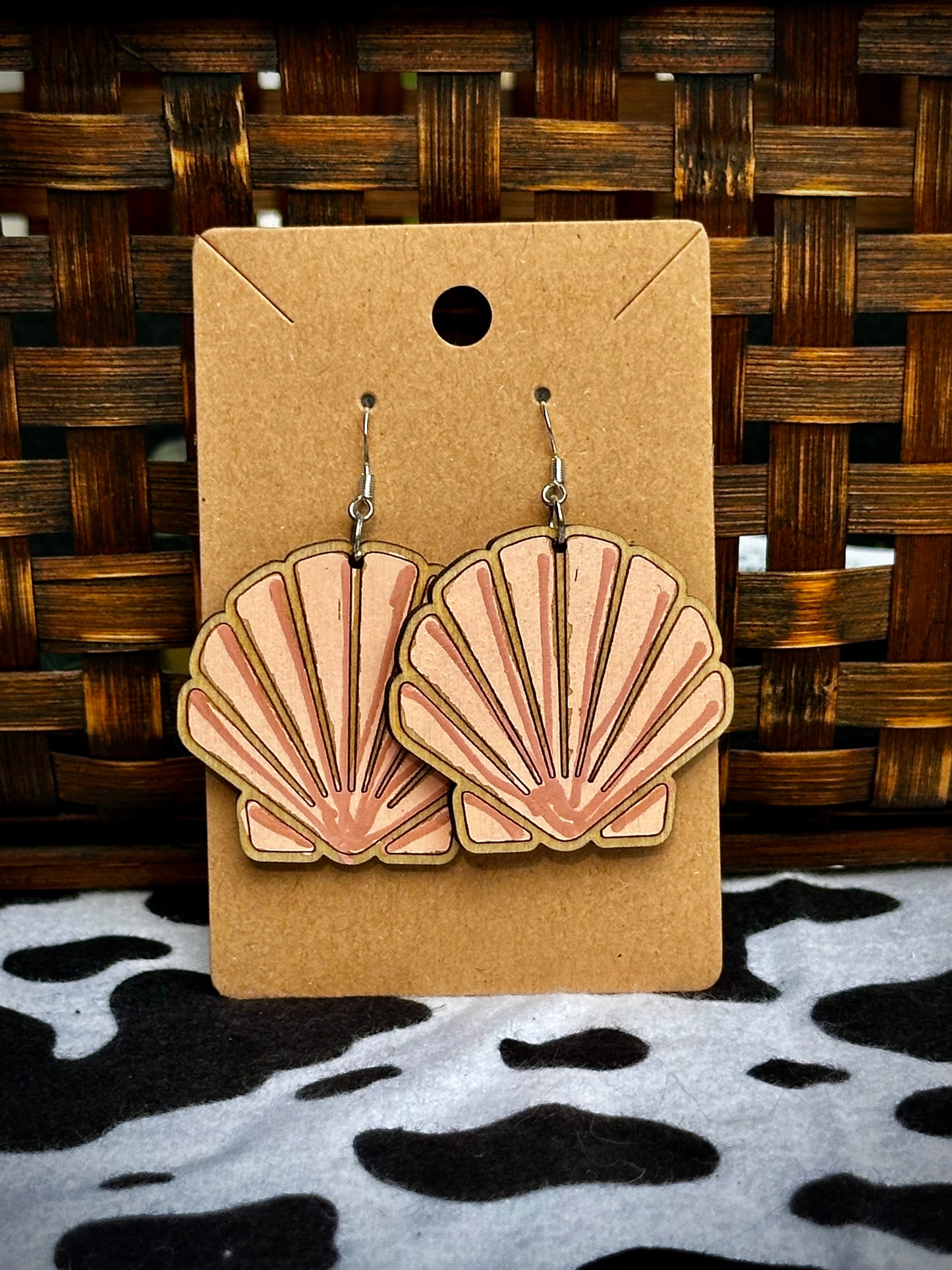 Scallop Shell Dangle