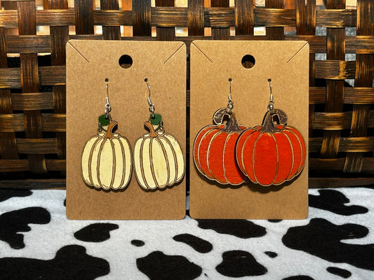 Pumpkin Dangles