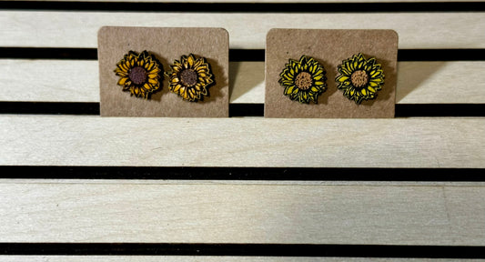 Sunflower Studs