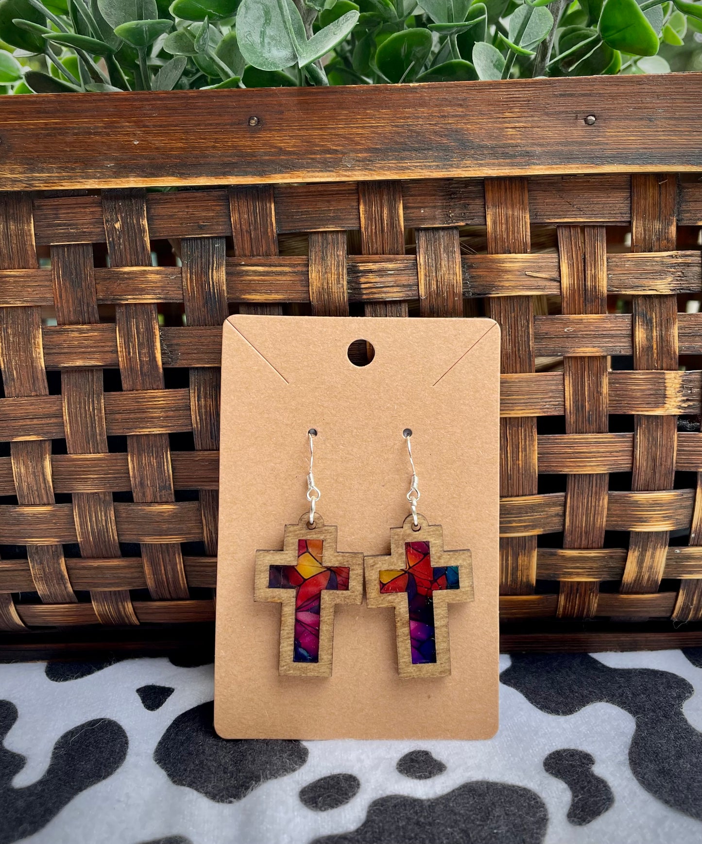 “Stained Glass” Crosses