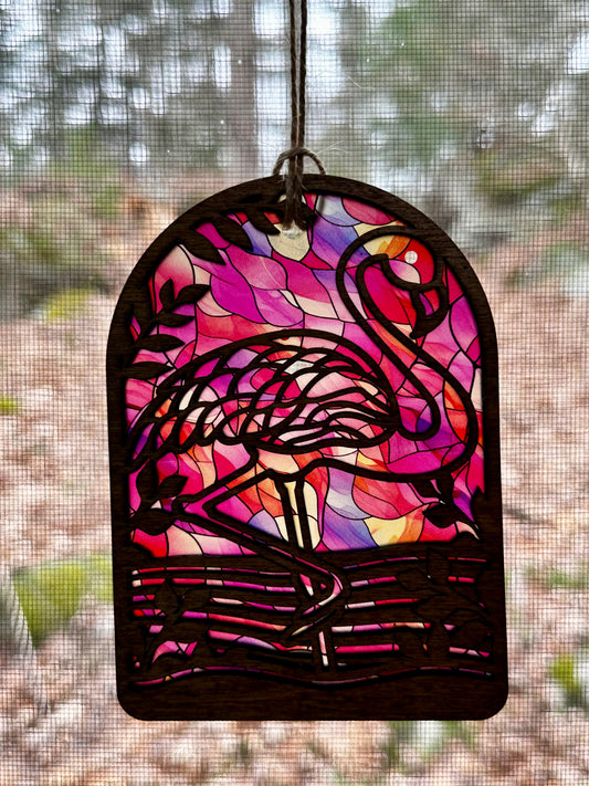 Flamingo Sun-catcher