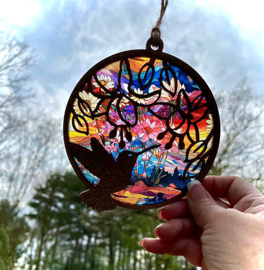 Hummingbird Sun Catcher