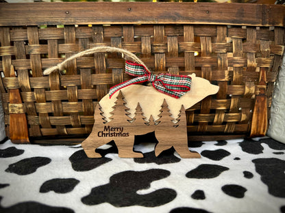 Christmas Bear Ornament