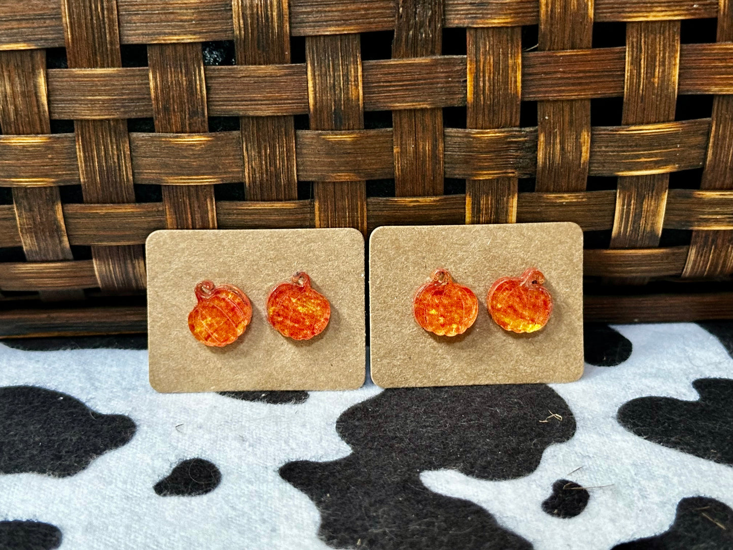 Pumpkin Studs (Acrylic)