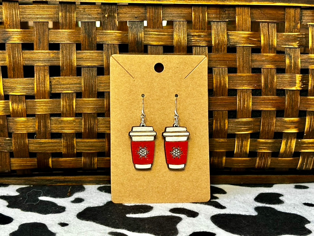 Holiday Mug Earrings