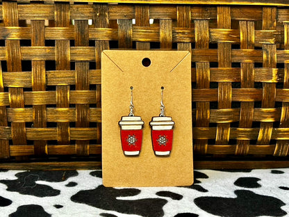 Holiday Mug Earrings