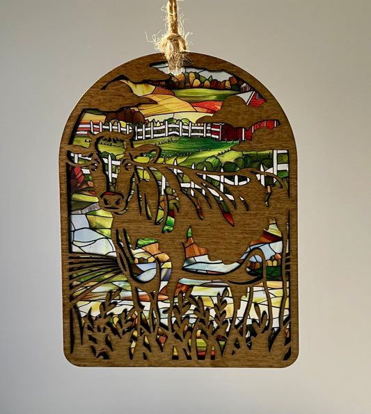 Cow Arch Sun Catcher