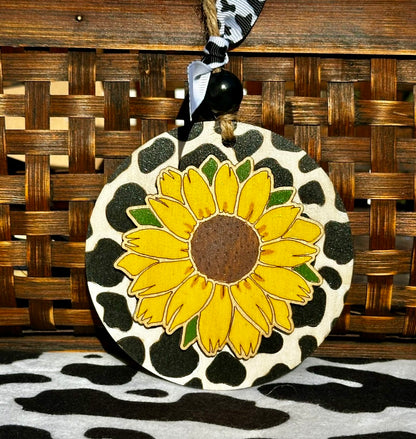 Sunflower Ornaments