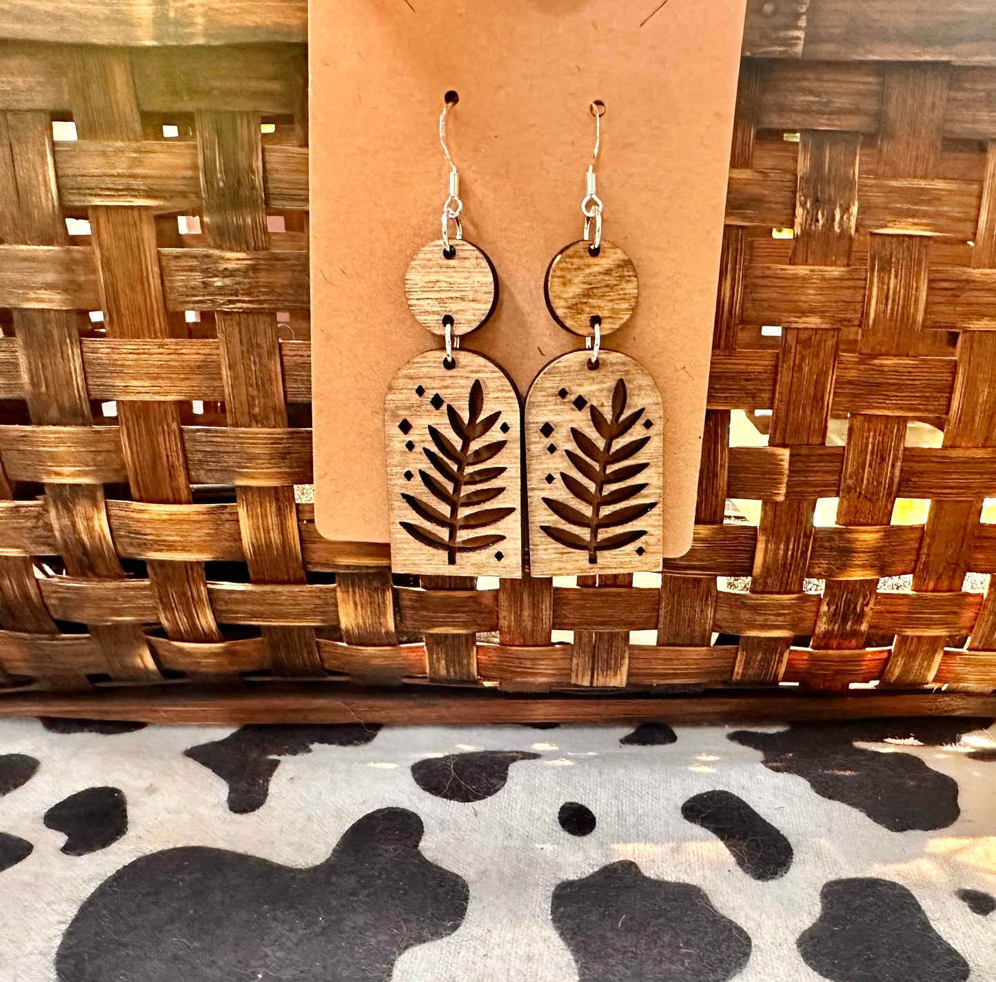 Leaf Cut-Outs Stained