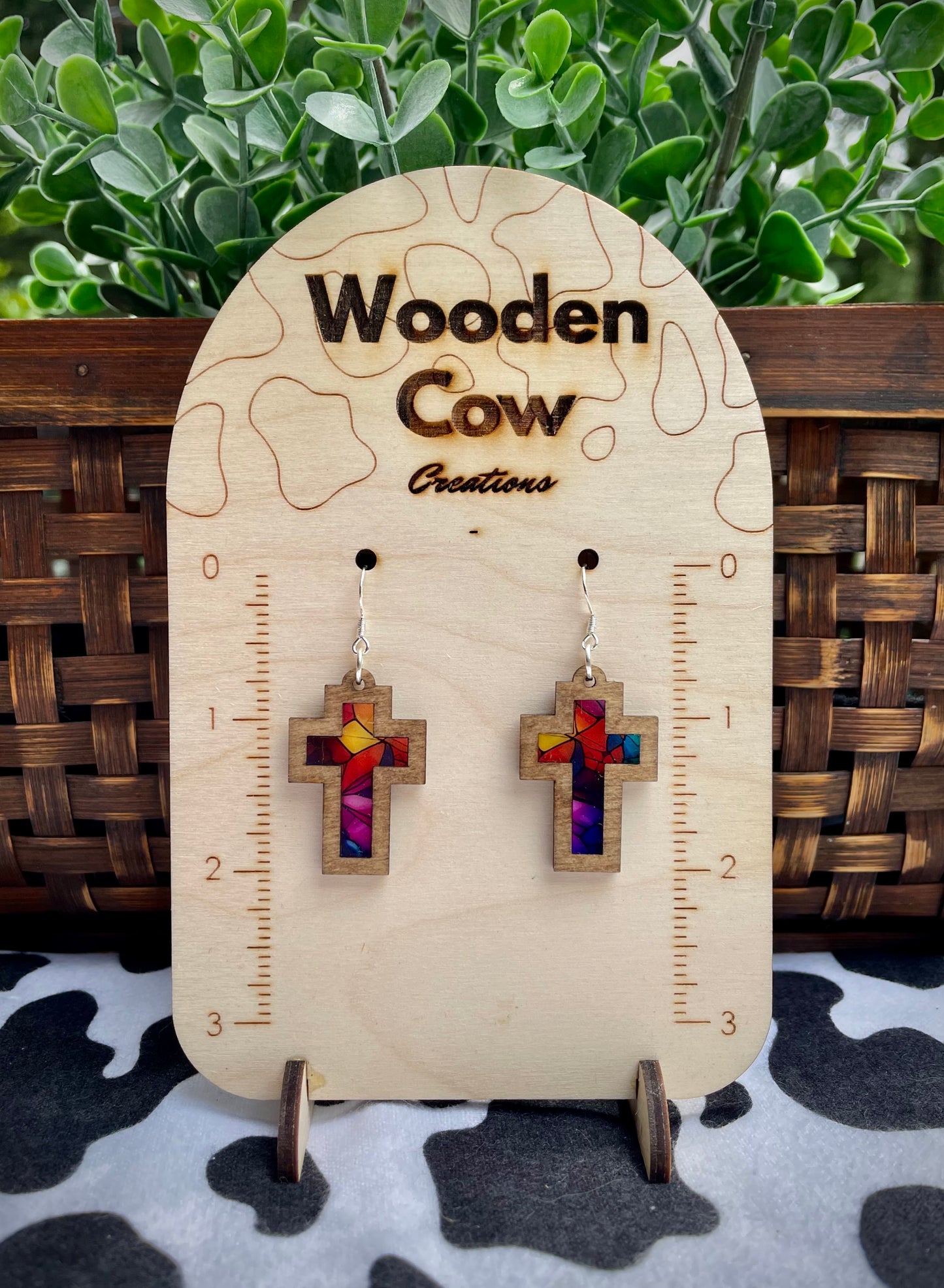 “Stained Glass” Crosses
