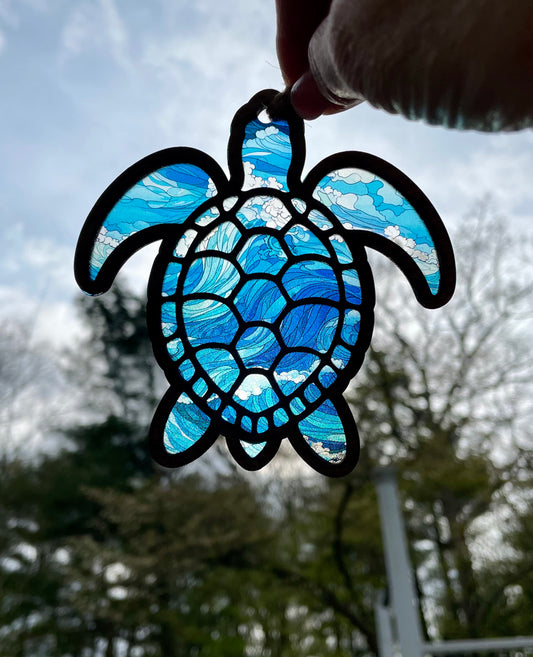 Turtle Sun Catcher