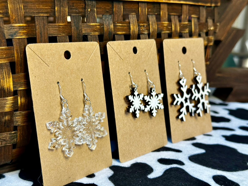 Snowflake Earrings