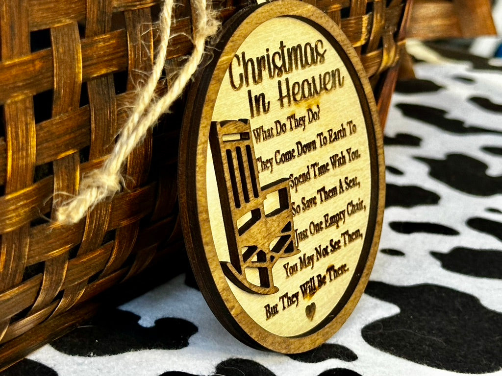 Christmas in Heaven Ornament