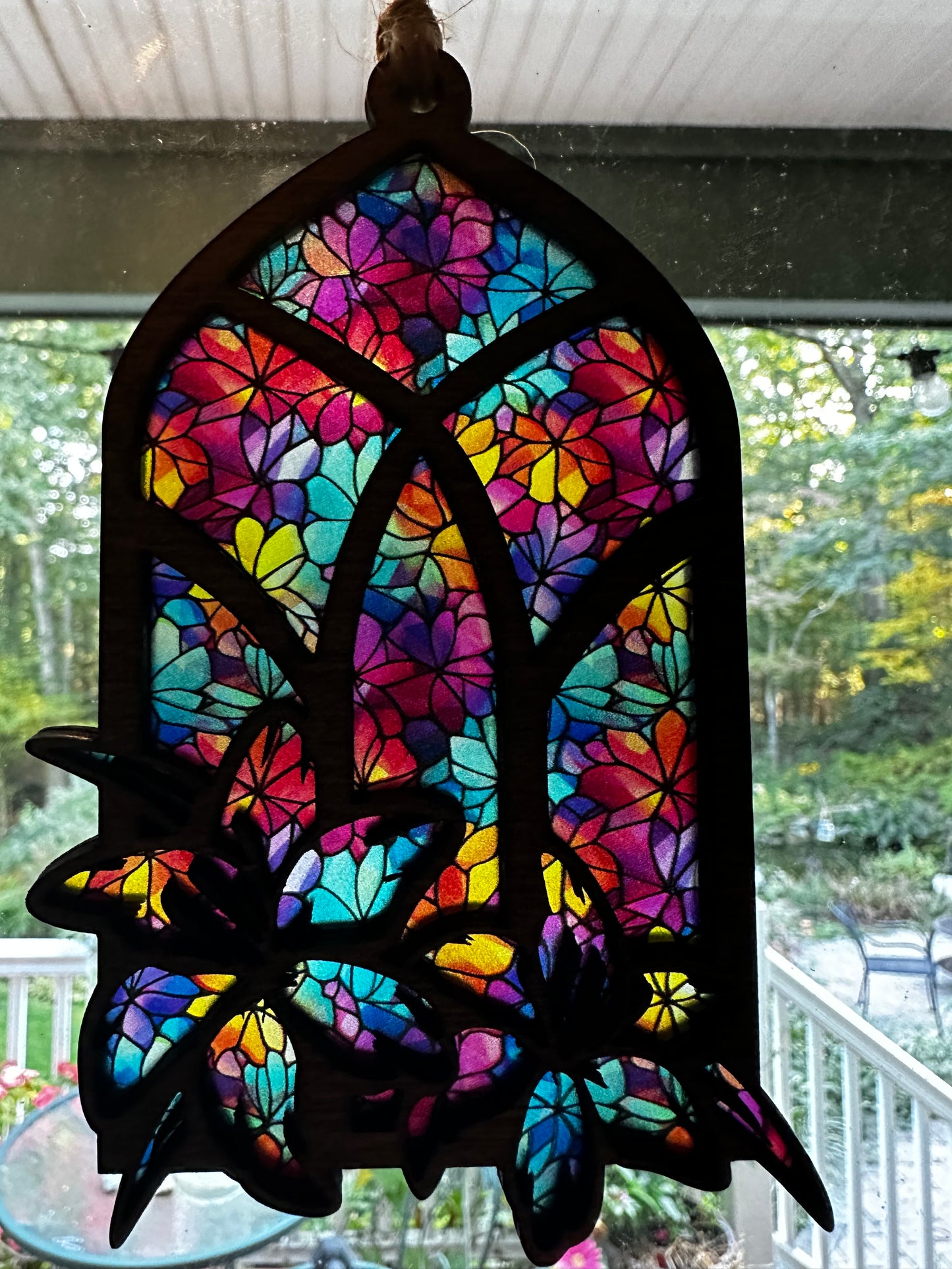 Stained Glass Window Suncatcher