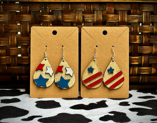 Rustic USA Dangles