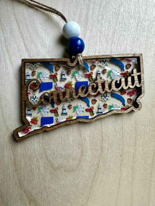 Connecticut Ornament