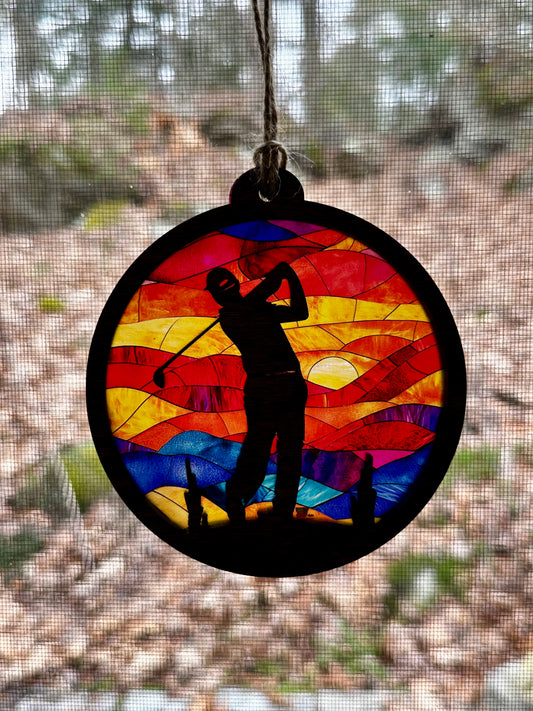 Sunset Golfer
