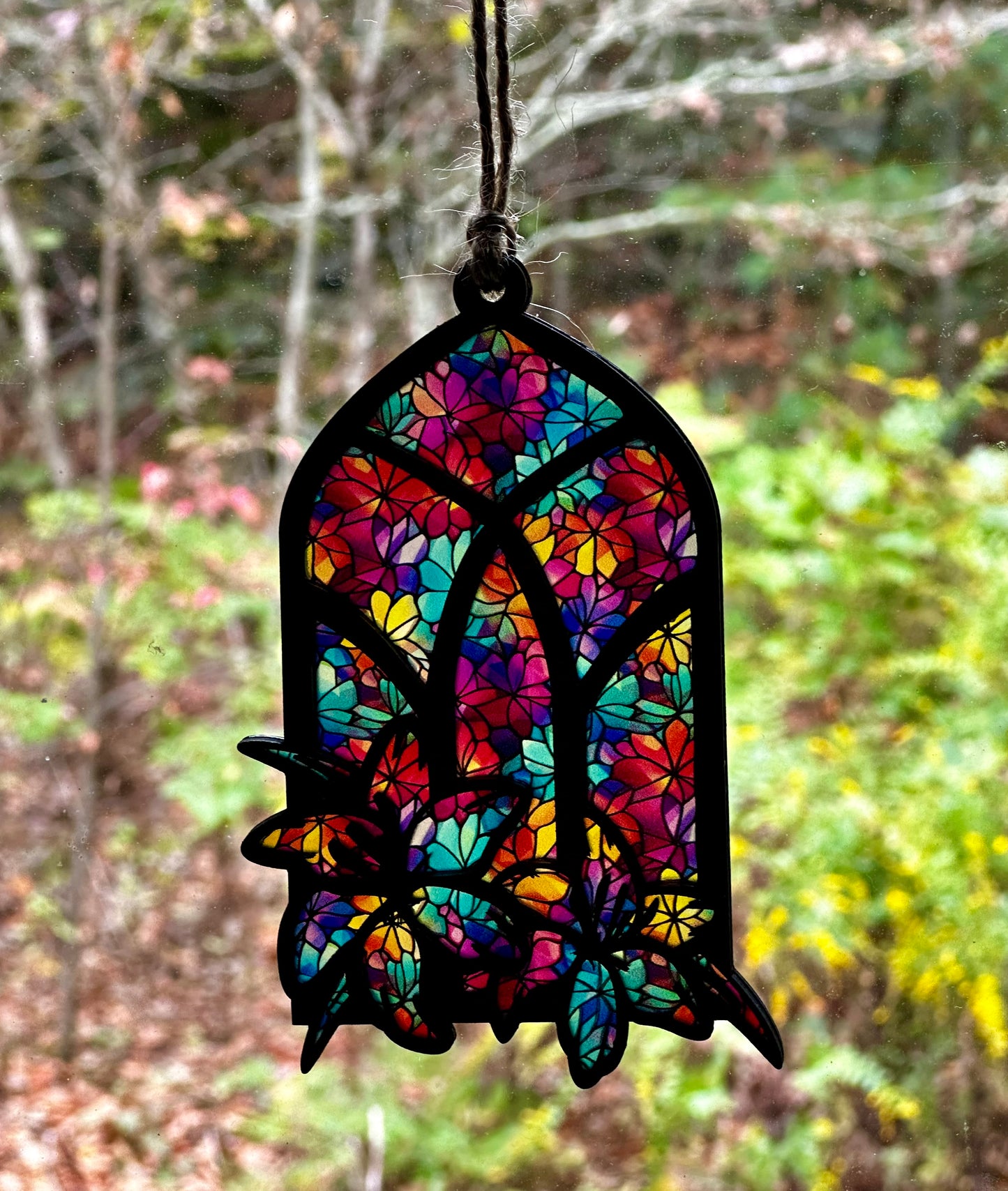 Stained Glass Window Suncatcher