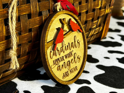 Cardinals Appear (Angels) Ornament