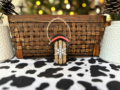 Flexible Flyer Sled Ornament