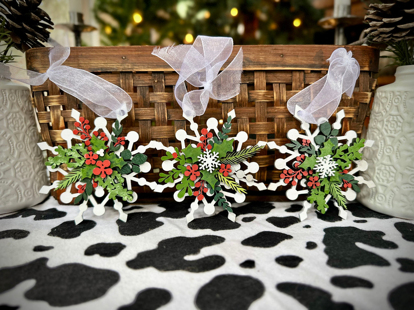 Holiday Snowflake Ornament