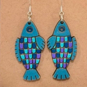 Rainbow Fish Dangles