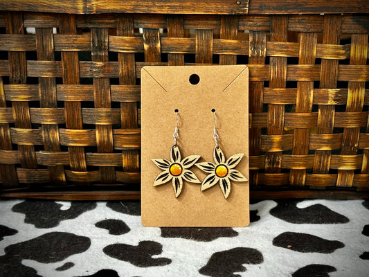 Golden Floral Ombré