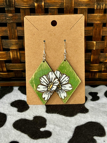 Rustic Bloom Dangles