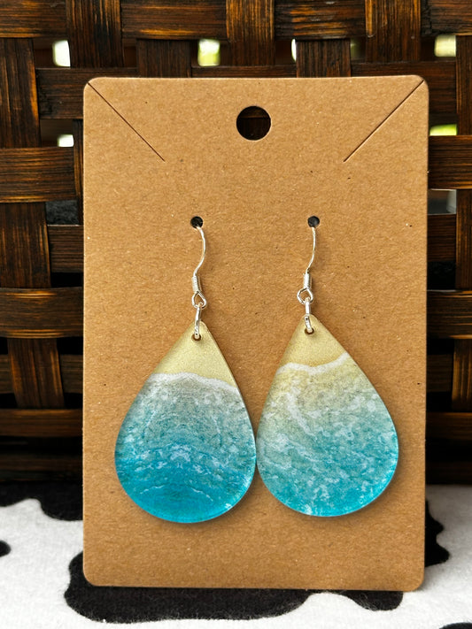 Beach Acrylic Dangles