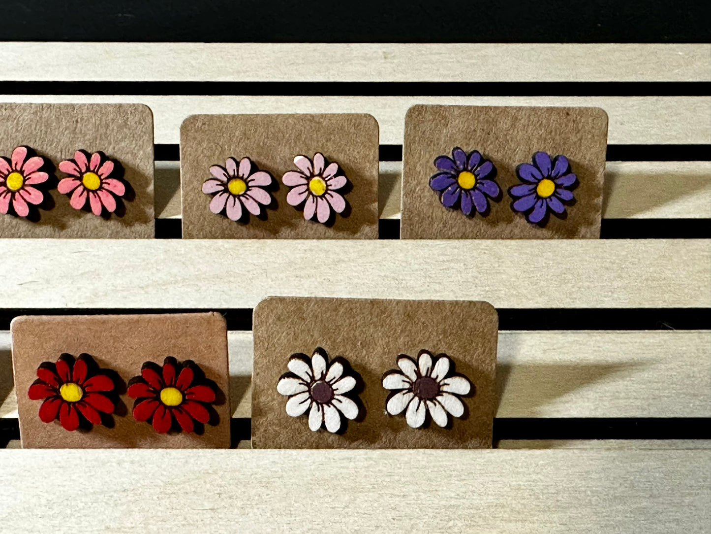 Firework Flower Studs